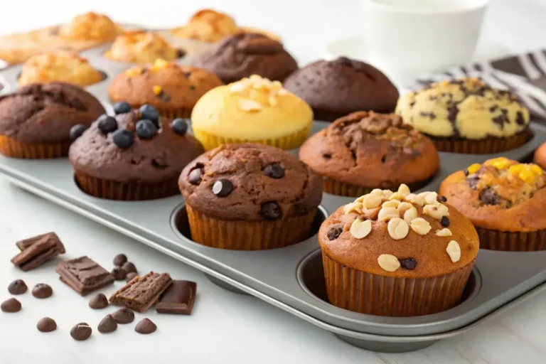 Why Bakery Muffins Are So Much Better: A close-up of a bakery muffin.