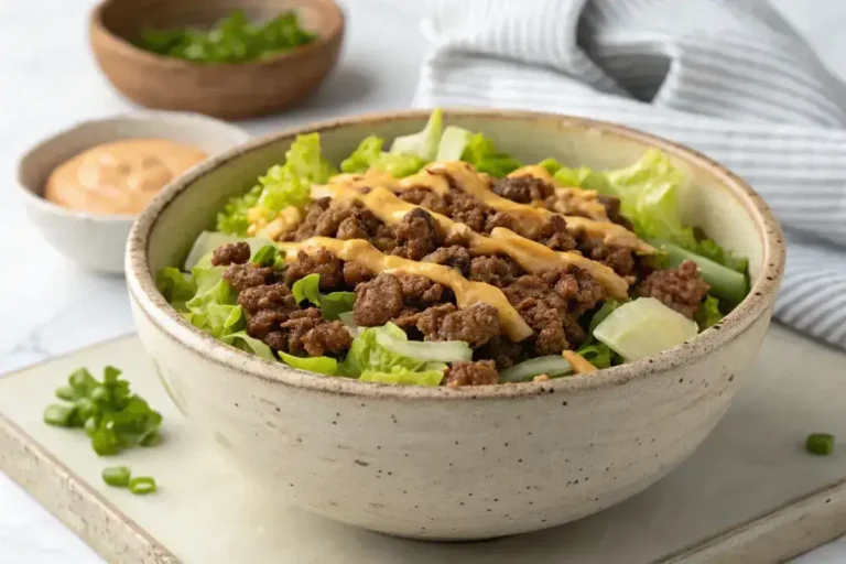 Big Mac Bowl with all the classic flavors.