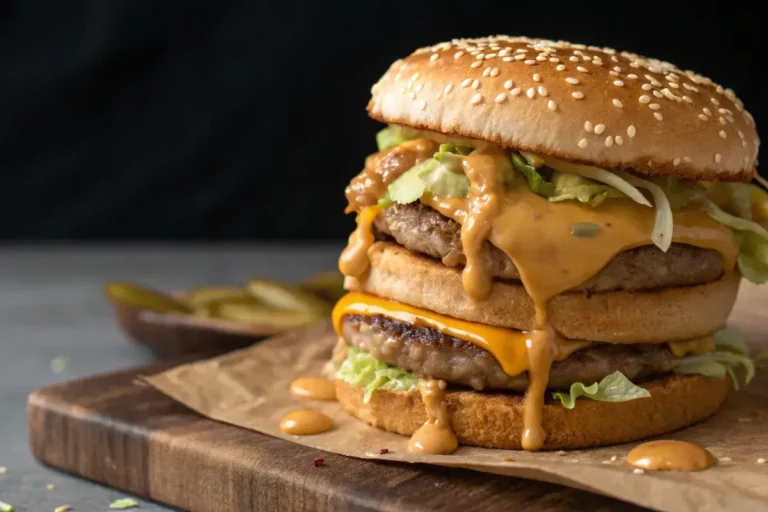 Big Mac sauce closeup in a bowl.