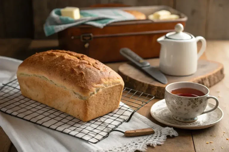 Fresh Baked Breads on a wooden cutting board